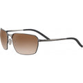 Shelton, Shiny Dark Gunmetal/Drivers Gradient Photochromic Polarised Glass Lenses