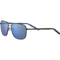 Spello, Matte Black/555nm Blue Photochromic Polarised Glass Lenses