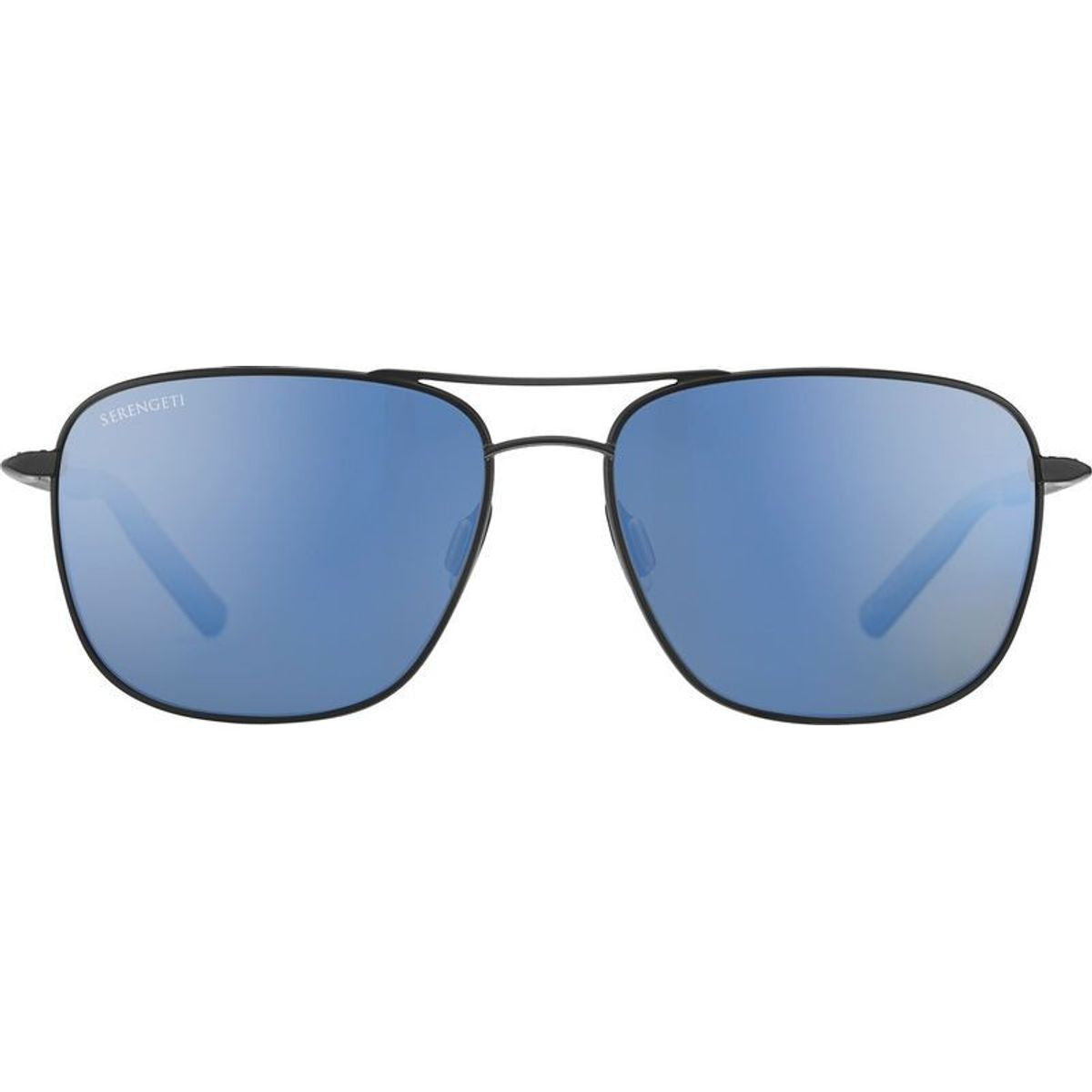 Spello, Matte Black/555nm Blue Photochromic Polarised Glass Lenses