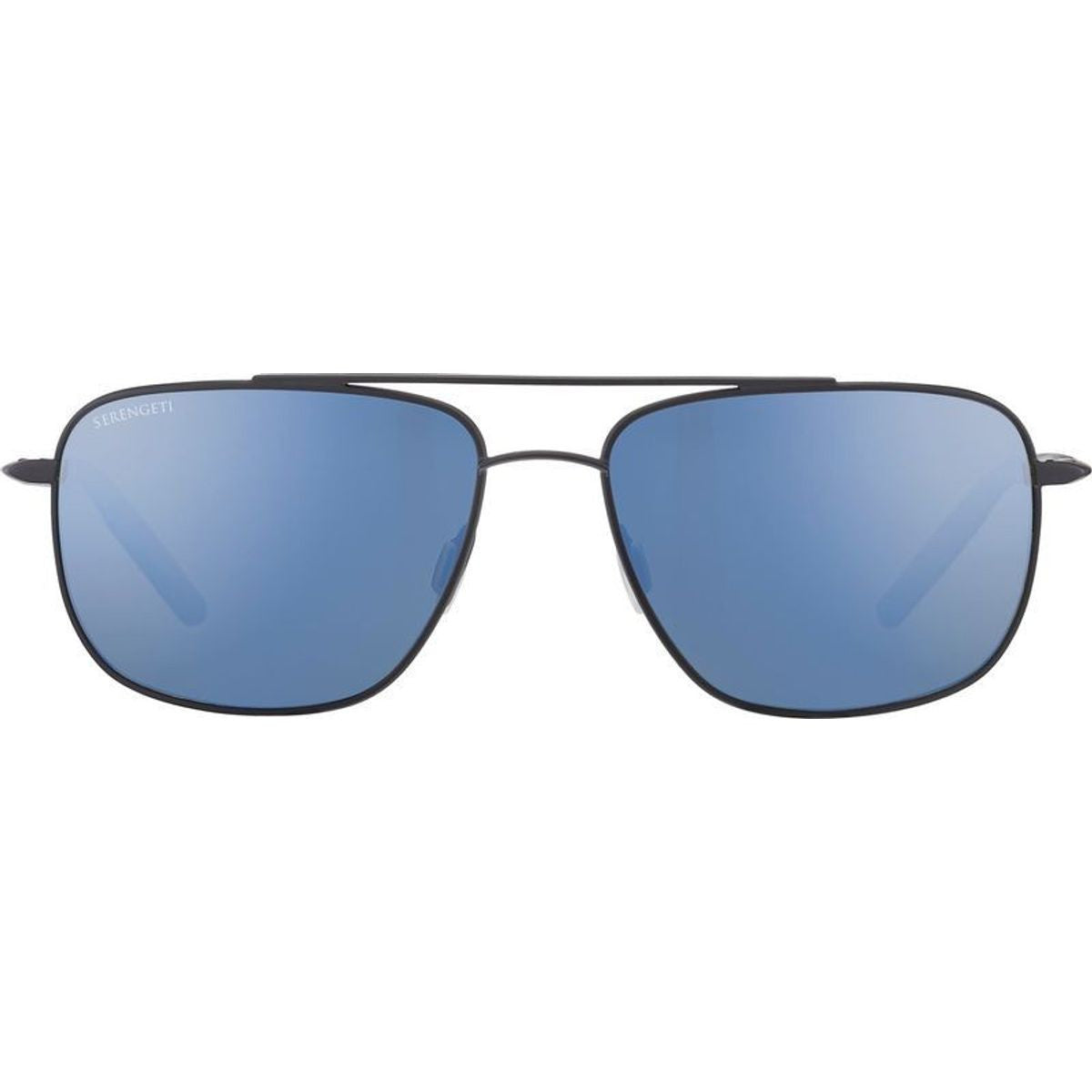 Tellaro, Matte Black and Blue/555nm Blue Photochromic Polarised Glass Lenses
