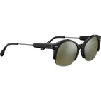 Vinita, Shiny Black and Shiny Gunmetal/555nm Photochromic Polarised Glass Lenses