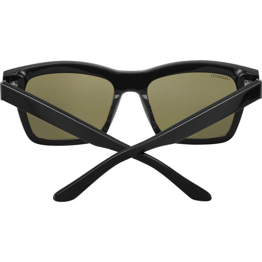 Winona, Shiny Black/555nm Photochromic Polarised Glass Lenses