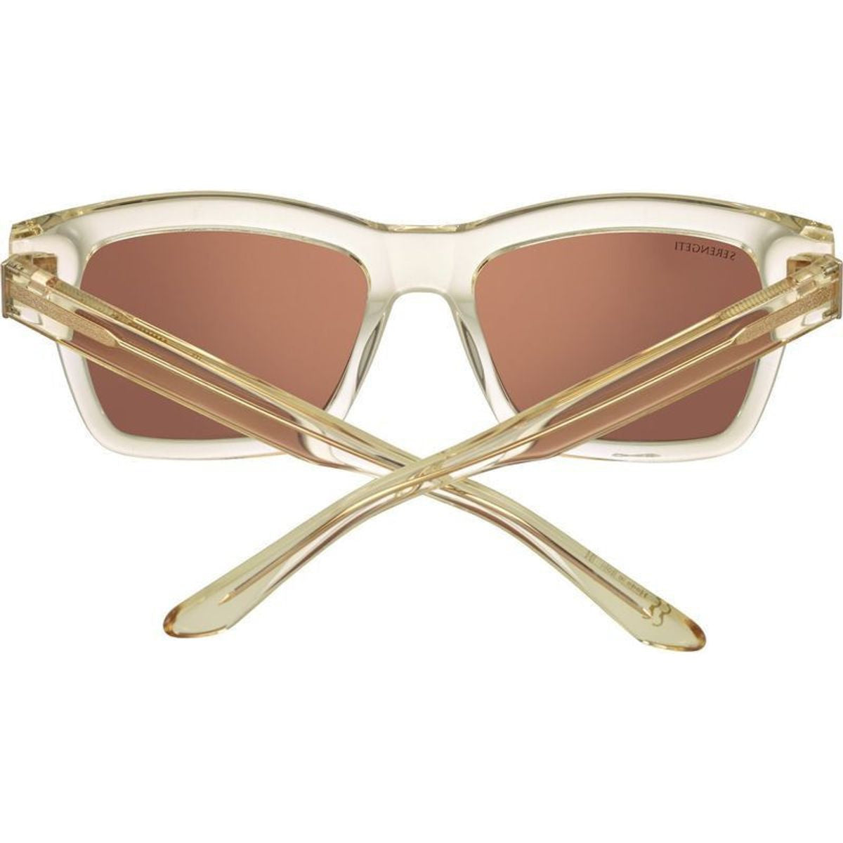 Winona, Shiny Crystal Champagne/Drivers Gold Photochromic Polarised Glass Lenses
