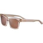 Winona, Shiny Crystal Pink Champagne/Drivers Photochromic Polarised Glass Lenses