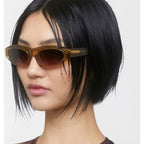 Femme, Olive/Brown Gradient Lenses