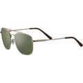 Carroll Large, Shiny Light Gold/555nm Photochromic Glass Polarised Lenses