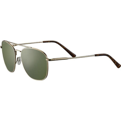 Carroll Large, Shiny Light Gold/555nm Photochromic Glass Polarised Lenses