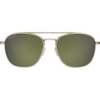 Carroll Large, Shiny Light Gold/555nm Photochromic Glass Polarised Lenses