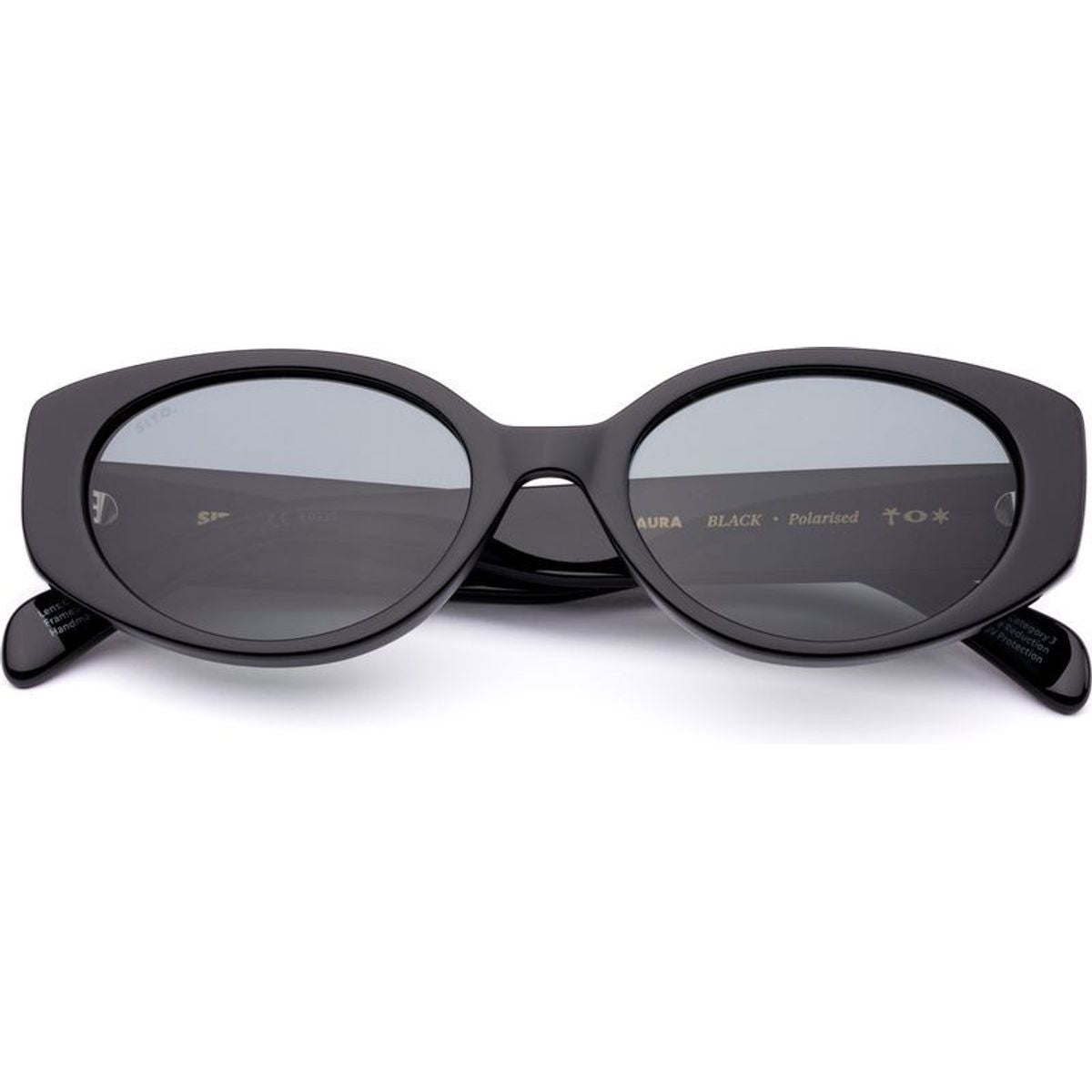 Aura, Black/Iron Grey Polarised Lenses