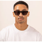 Boston, Ecru Tort/Grey Lenses