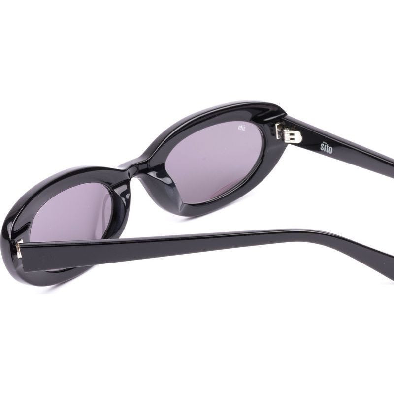 Lourdes, Black/Smokey Grey Lenses