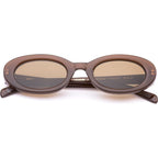 Lourdes, Milky Coco/Brown Polarised Lenses