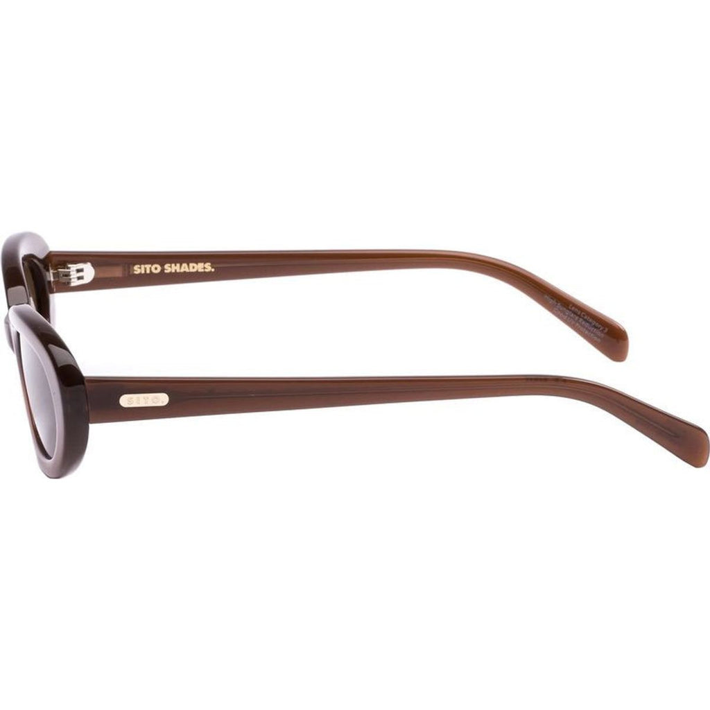 Lourdes, Milky Coco/Brown Polarised Lenses