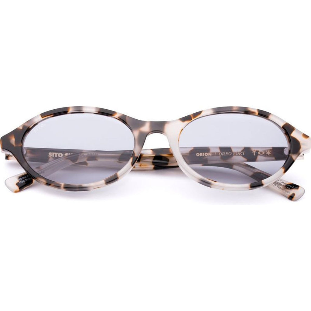 Orion, Oreo Tort/Mist Grey Lenses