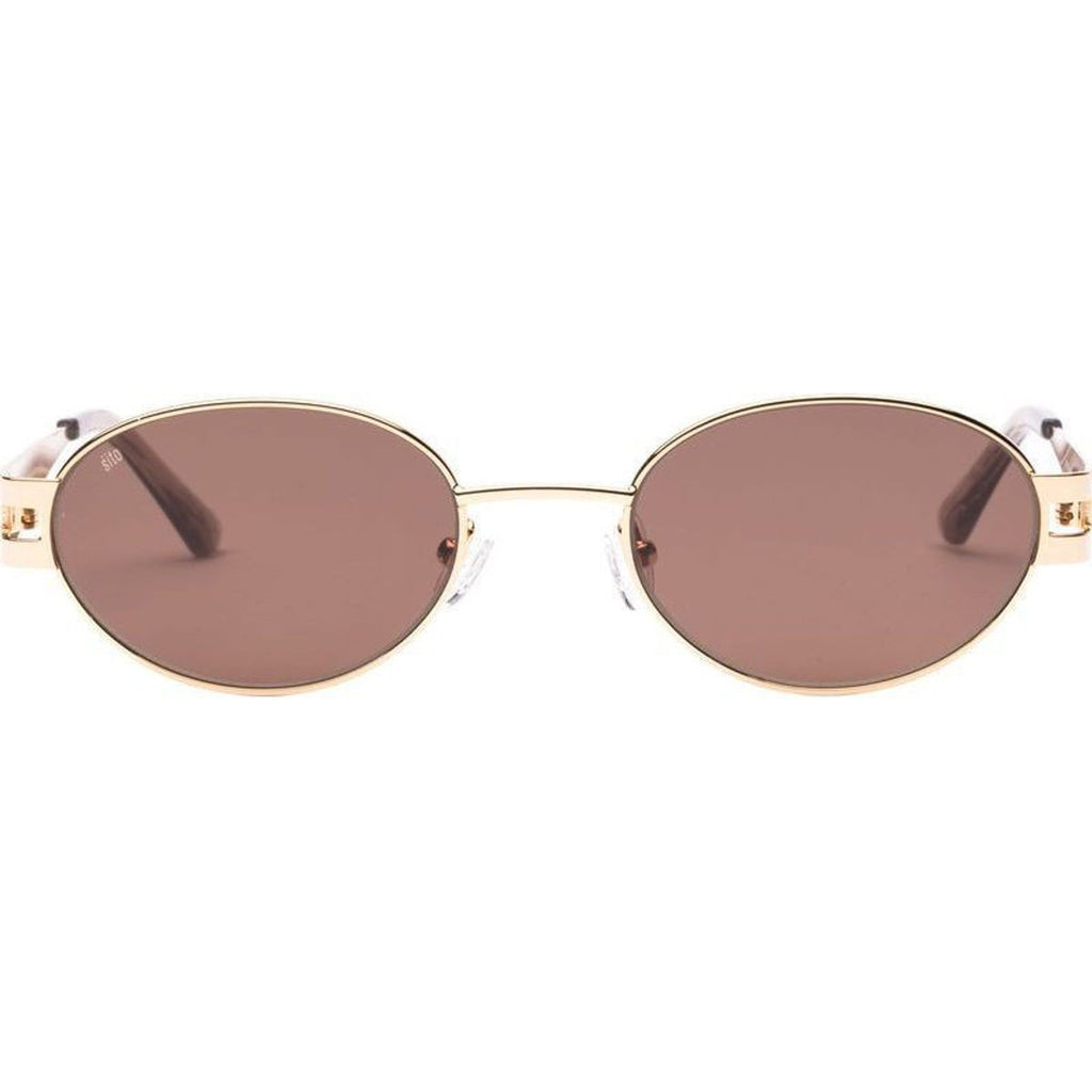 Stevie, Gold and Chintz/Coffee Lenses