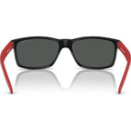 Slickster AN4185, Matte Black/Dark Grey Lenses