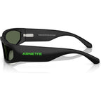 Smaze AN4349, Matte Black/Dark Green Lenses