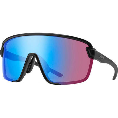 Bobcat, Matte Black/Chromapop Low Light Rose Blue Mirror Lenses