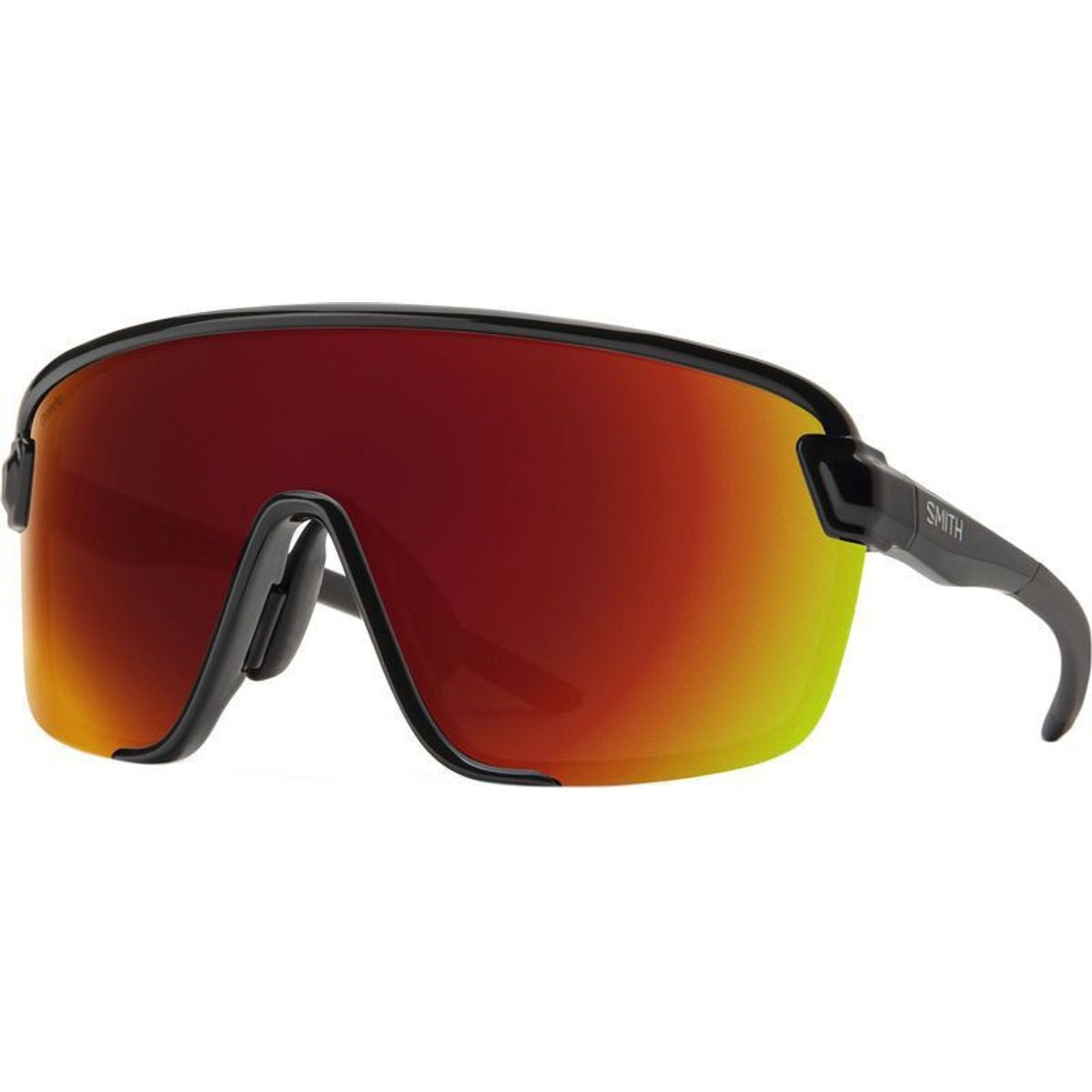 Bobcat, Black/Chromapop Red Mirror Lenses