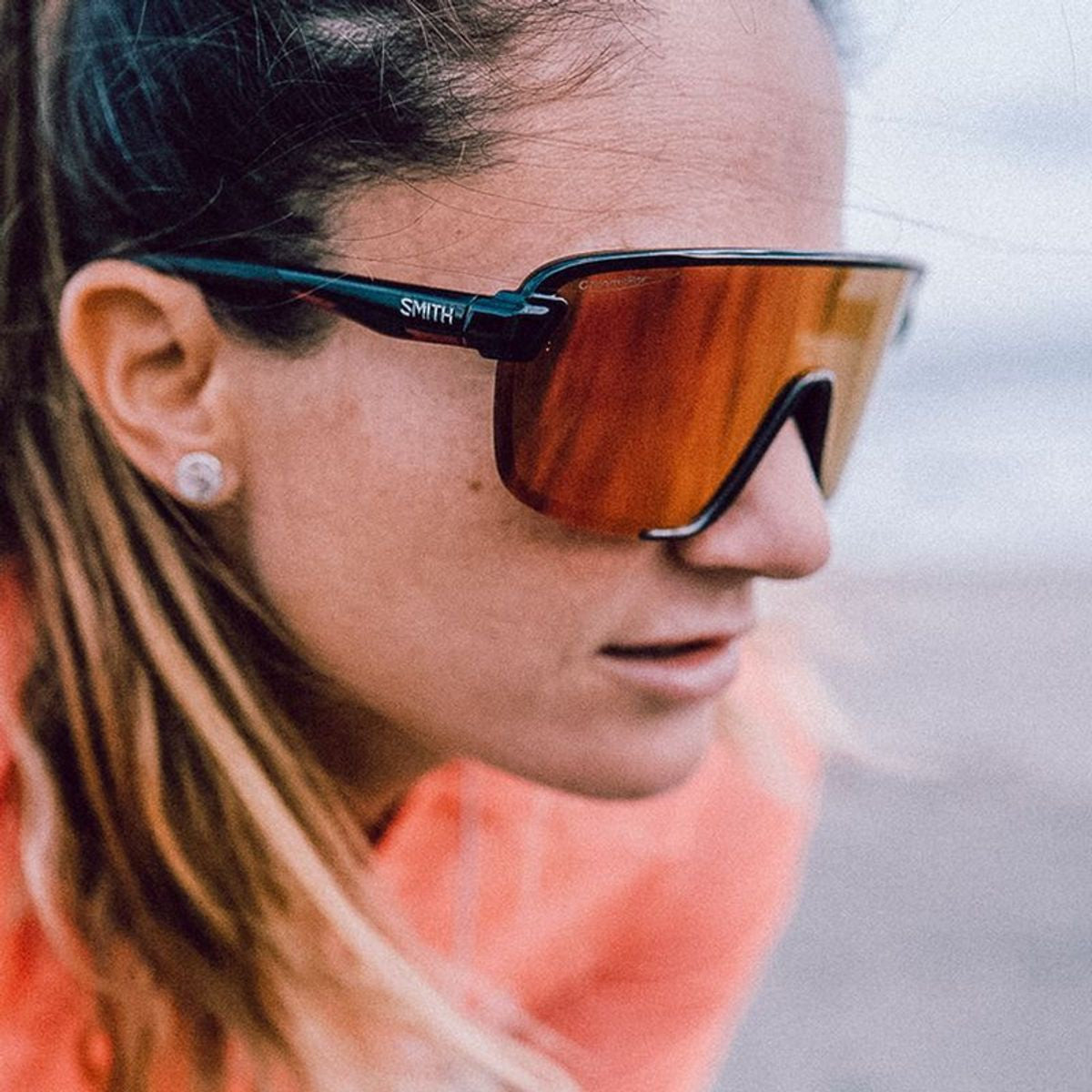 Bobcat, Black/Chromapop Red Mirror Lenses