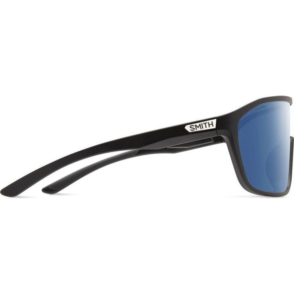 Boomtown, Matte Black/Chromapop Blue Mirror Polarised Lenses