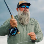 Guide's Choice XL, Matte Black/Chromapop Yellow Blue Mirror Polarchromic Glass Lenses