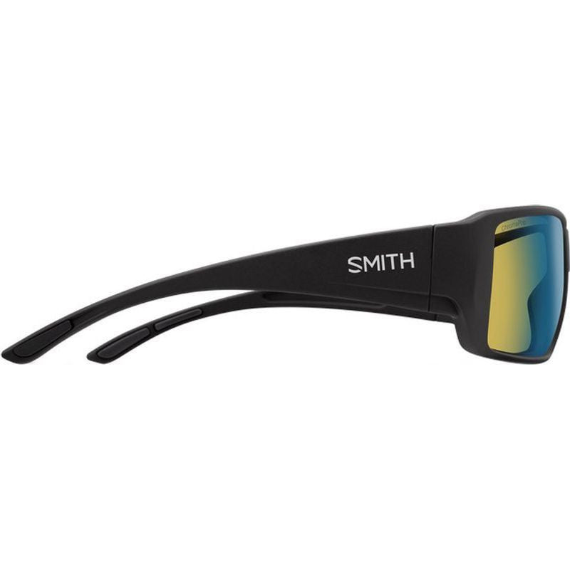 Guide's Choice XL, Matte Black/Chromapop Yellow Blue Mirror Polarchromic Glass Lenses