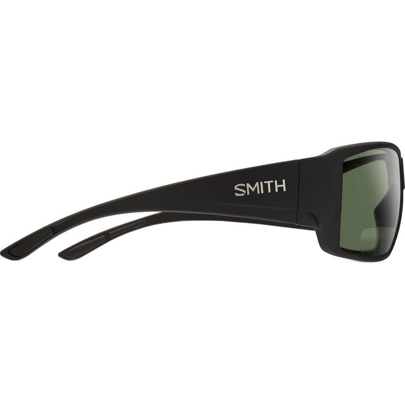 Guides Choice, Matte Black/Bifocal +2.5 Grey Green Polarised Lenses