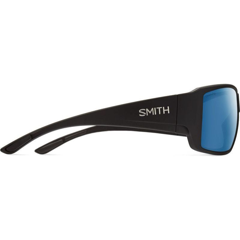 Guide's Choice XL, Matte Black/Chromapop Blue Mirror Glass Polarised Lenses