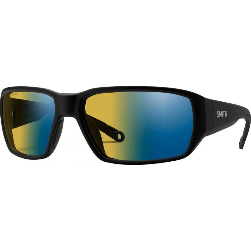 Hookset, Matte Black/Chromapop Yellow Blue Mirror Glass Polarchromic Lenses
