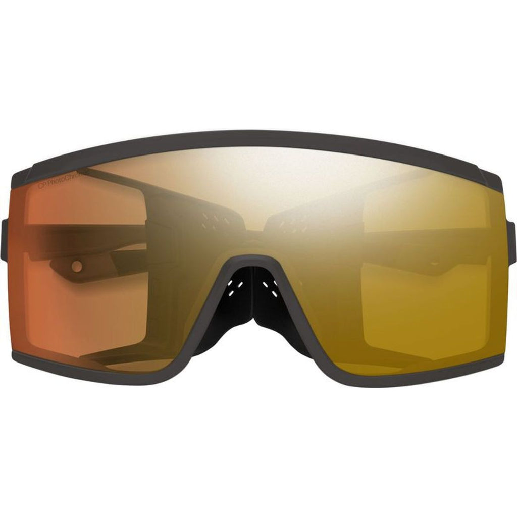 Pursuit, Matte Gravy/Chromapop Glacier Photochromic Copper Gold Mirror Lenses