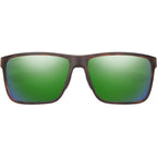 Riptide, Matte Tortoise/Chromapop Green Mirror Glass Polarised Lenses