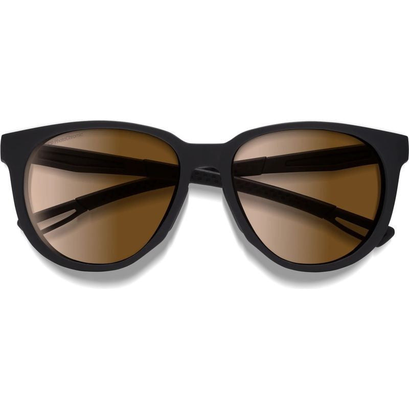Seeker, Matte Black/Chromapop Brown Photochromic Lenses