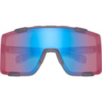 Syncline, Matte Meteorite Crystal/Chromapop Low Light Rose Blue Mirror Lenses