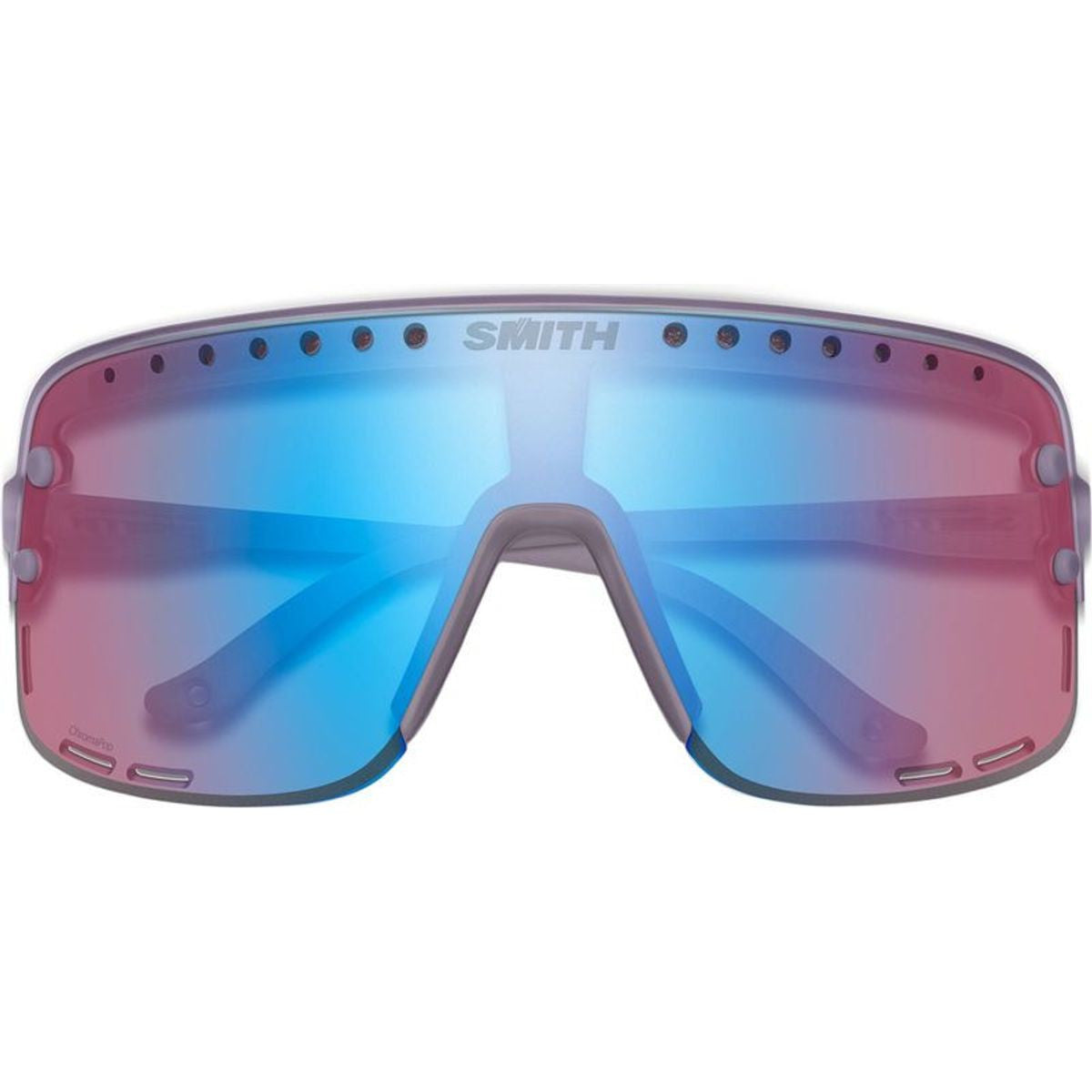 Ultralite, Matte Meteorite Crystal/Chromapop Low Light Rose Blue Mirror Lenses