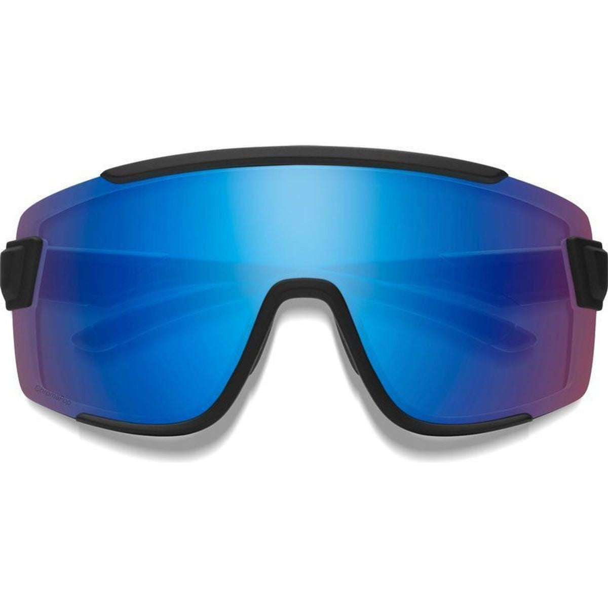 Wildcat, Matte Black/Chromapop Low Light Rose Blue Mirror Lenses