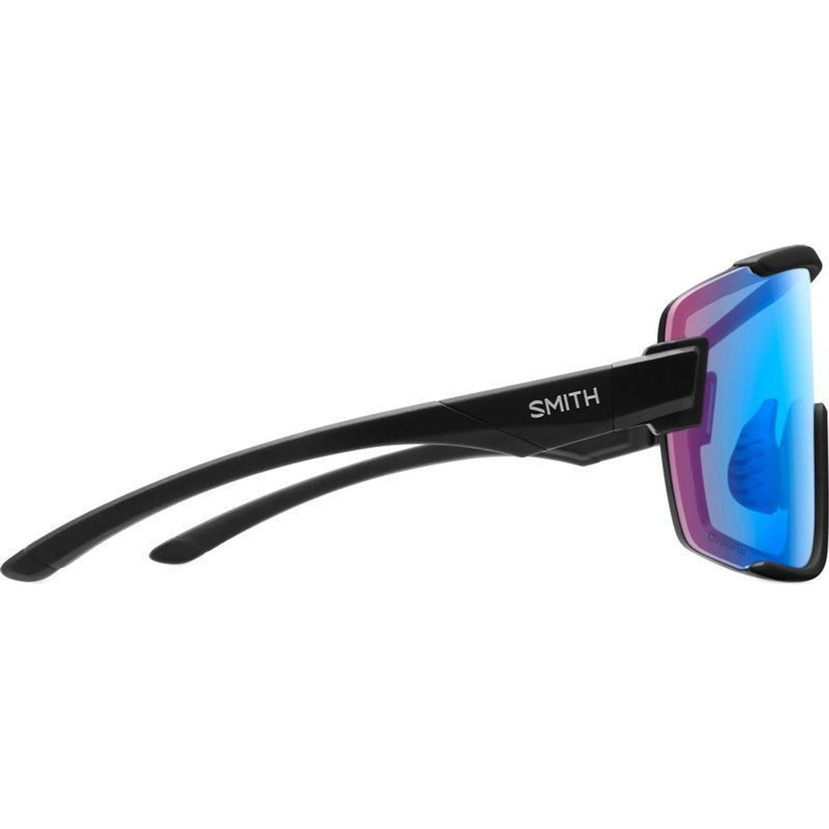 Wildcat, Matte Black/Chromapop Low Light Rose Blue Mirror Lenses