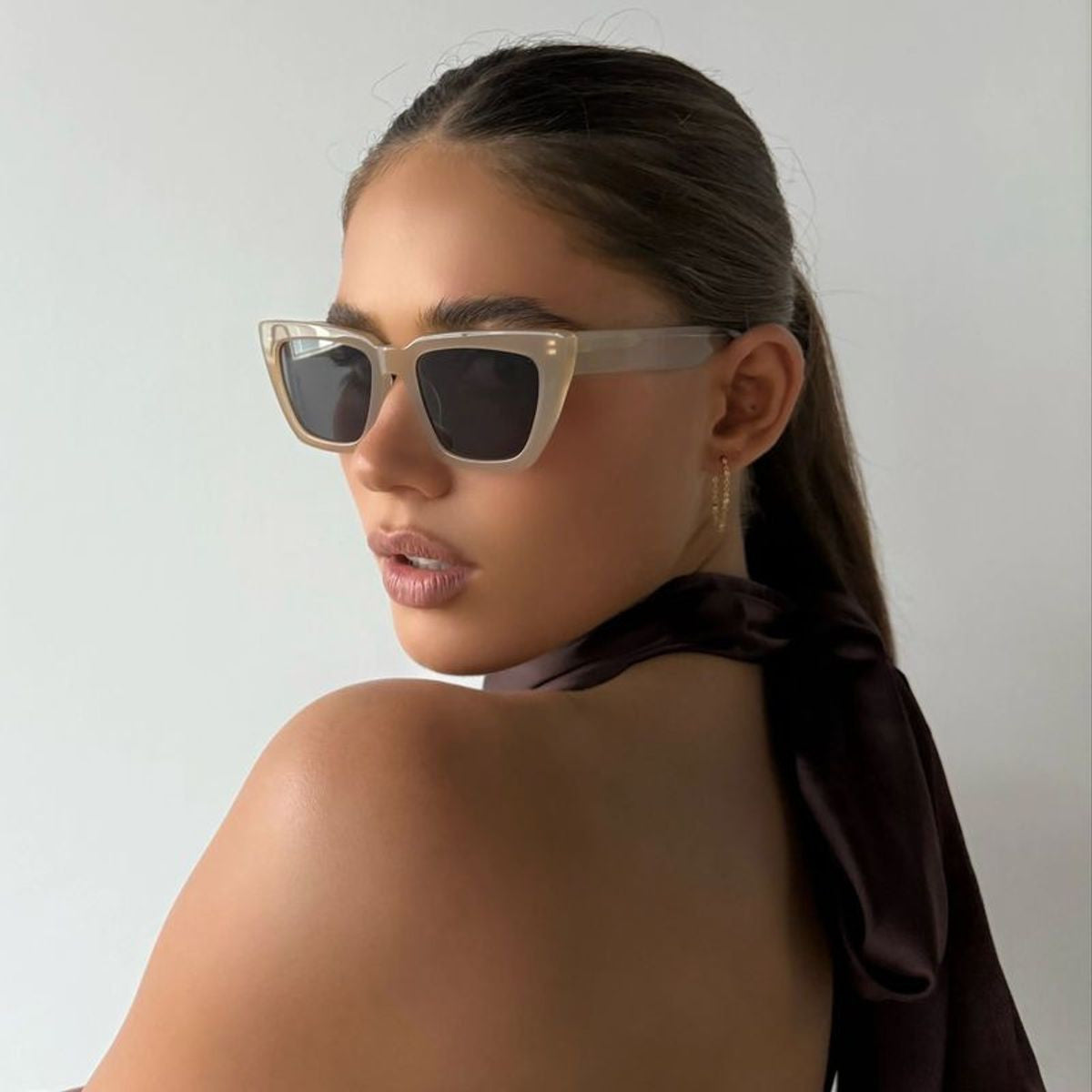 Hailey II, Nude/Grey Lenses