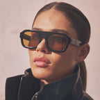 Shade 004, Black/Brown Lenses