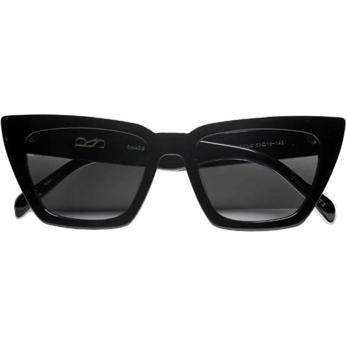 Hailey II, Black Gold/Grey Lenses