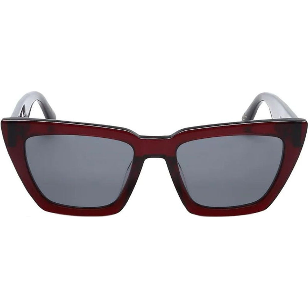 Hailey II, Burgundy/Grey Lenses