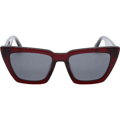 Hailey II, Burgundy/Grey Lenses