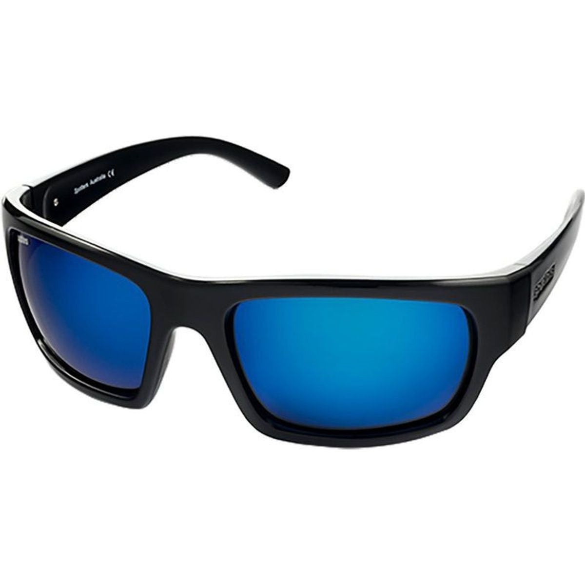 Freak, Gloss Black/Blue Mirror Glass Polarised Lenses