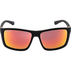 Grayson, Matte Black/Ignite Glass Mirror Polarised Lenses