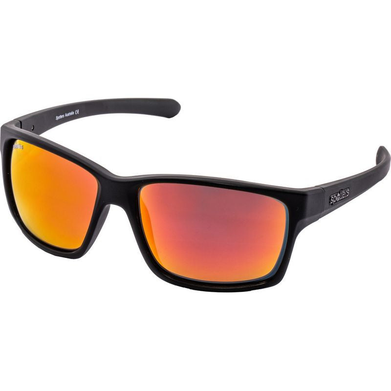 Grit Junior, Matte Black/Ignite Glass Mirror Polarised Lenses
