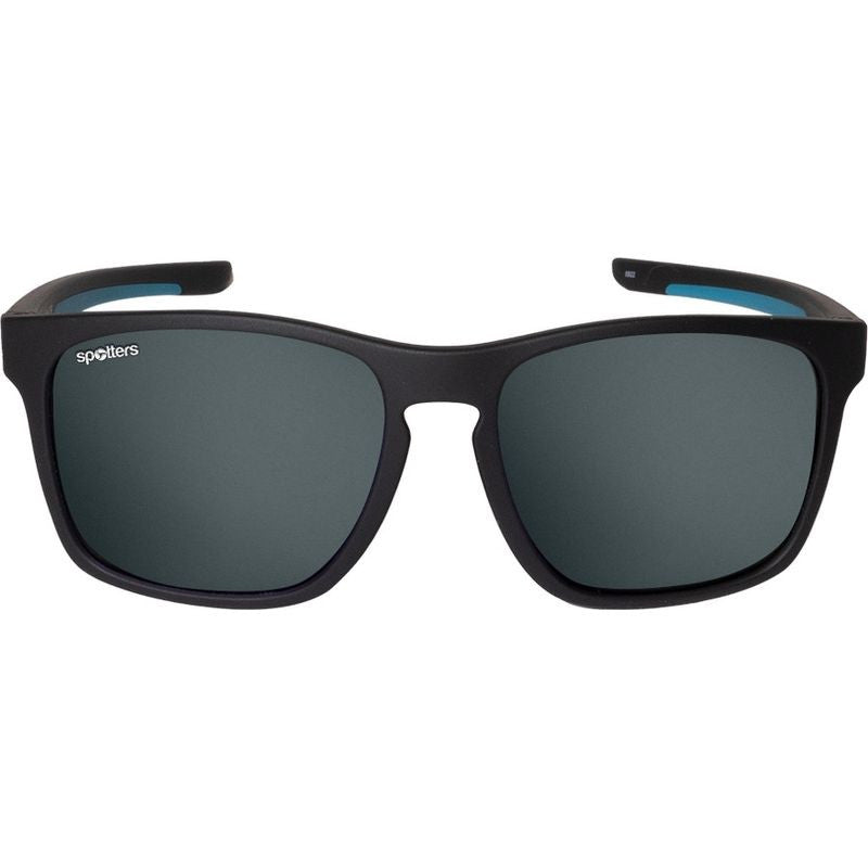 Dingo Kids, Matte Black and Blue/Grey Polarised Lenses