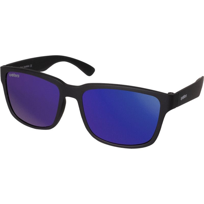 Kanga Kids, Matte Black/Purple Mirror Polarised Lenses