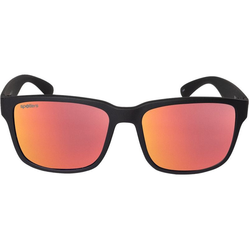 Kanga Kids, Matte Black/Red Mirror Polarised Lenses