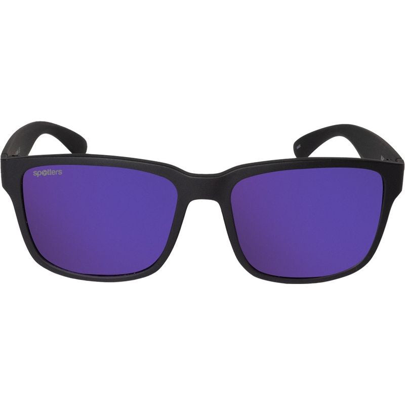 Kanga Kids, Matte Black/Purple Mirror Polarised Lenses