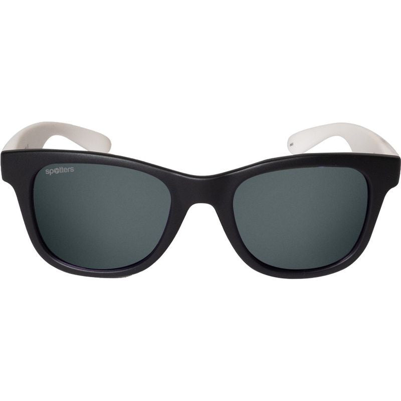 Koala Kids, Matte Black and White/Grey Polarised Lenses